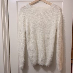 Comfy white sweater